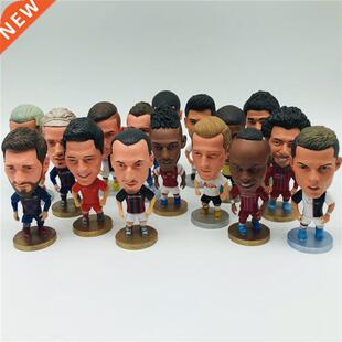 100pcs Choices Soccer Cartoon Dolls Karim Robert 6.5cm Heigh