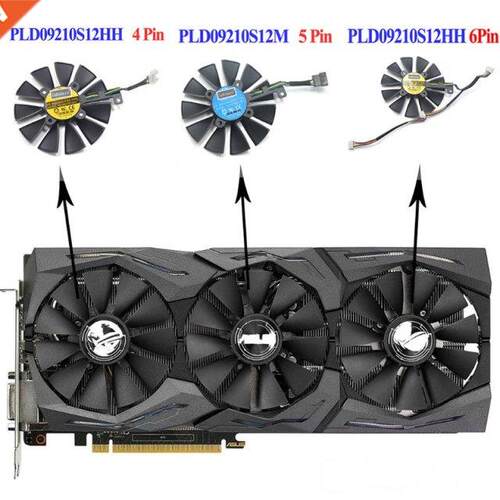 1Pc 87MM PLD09210S12M PLD09210S12HH Cooling Fan Replace For