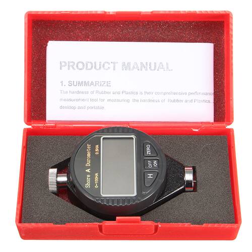 0-100HA Durometer LCD Display Shore A Hdness Tester Tire F