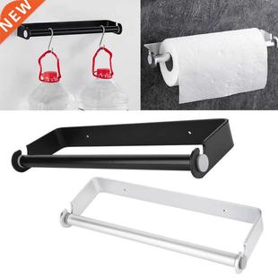 Wall Mounted Kitchen Plastic Wrap Film Paper Towel Rack Pape