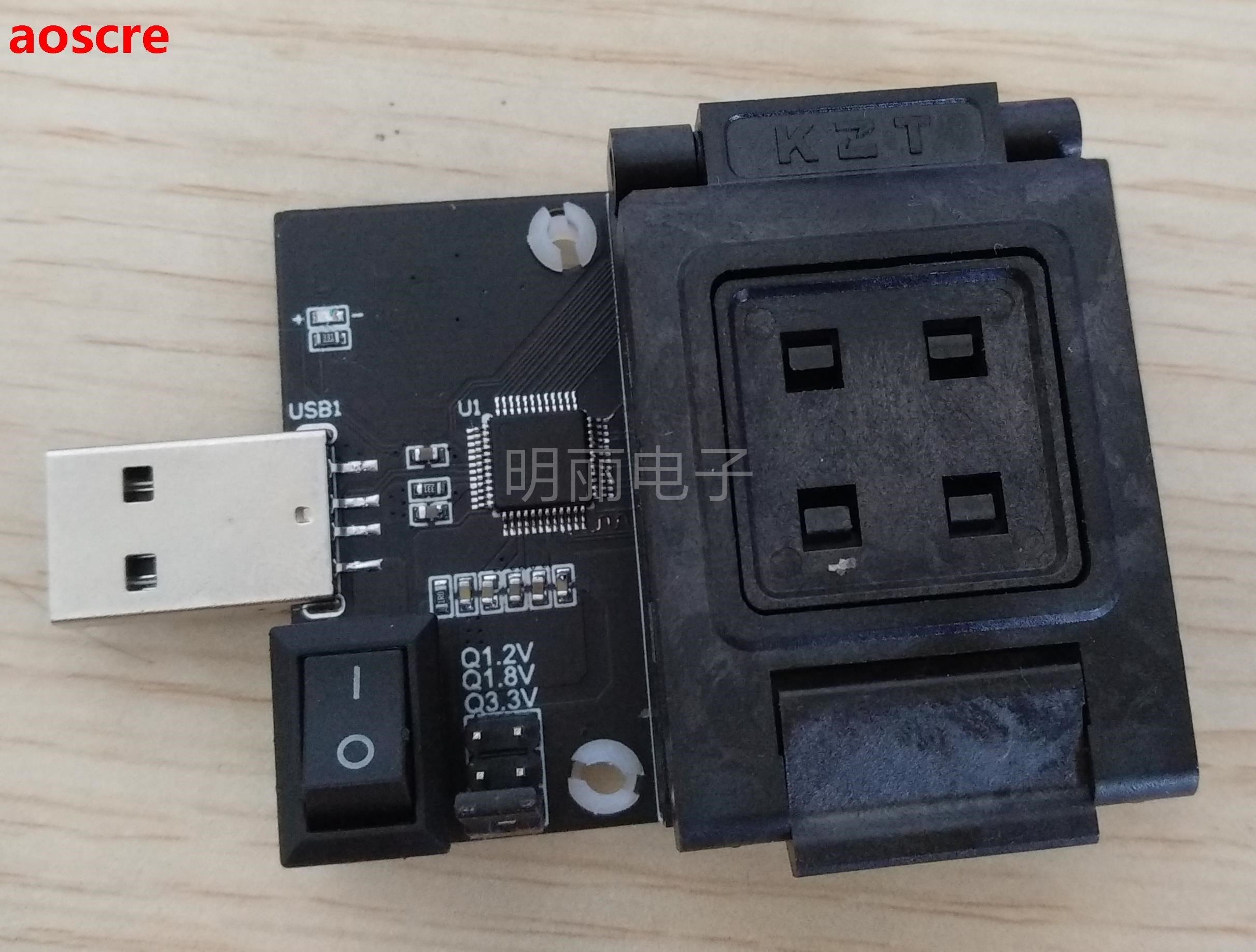 AU6989 GTD  8CE FLASH Particle empty rack test rack BGA152/B