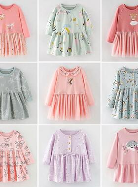 Brand Quality 2022 Spring Dresses for Girls 100% Cotton Baby