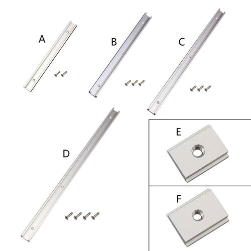 Woodworking T Track Slot 30-60cm T-tracks Slot Miter Track T