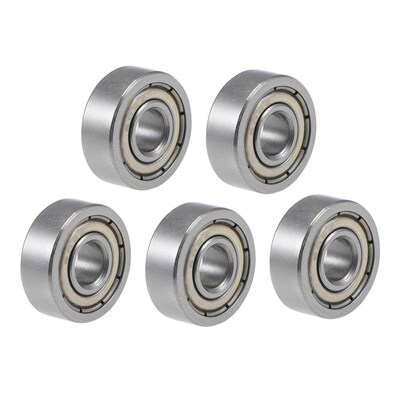 605ZZ Ball Bearing 5x14x5mm Double Shielded ABEC-1 Bearings