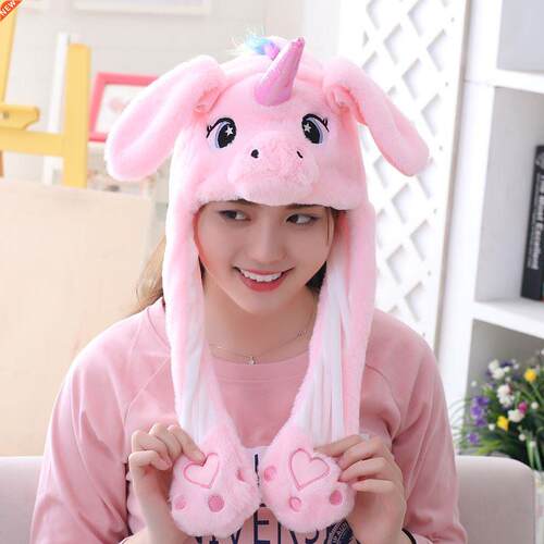 Animal Cartoon Unicorn Girls Unicorn Hat Winter Women Hats P