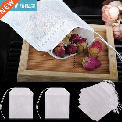 100Pcs Teabags Empty Tea Bags Non-woven Fabrics Herb Loose T