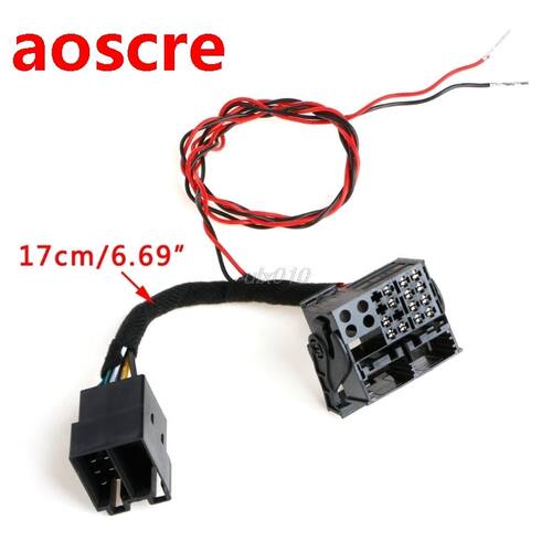 ISO To Quadlock Canbus Adapter CABLE RCD0 RCD510 RCD10 RN
