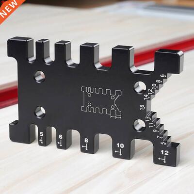 1PCS High Precision Tenon Caliper Metric and Imperial Card G