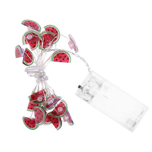 20 LED Half Slice Watermelon Decorative String Lights Christ