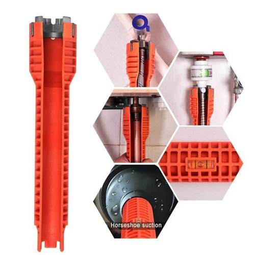 New Faucet and Sink Installer, Extra-long design Tool Wrench