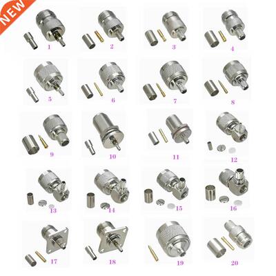 1Pcs N Connector Crimp RG316 RG174 / RG58 RG142 / RG8X LMR24