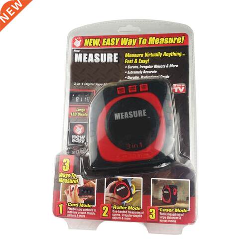 -in-1 Digital Tape With Roll Cord Mode Measure King High Im