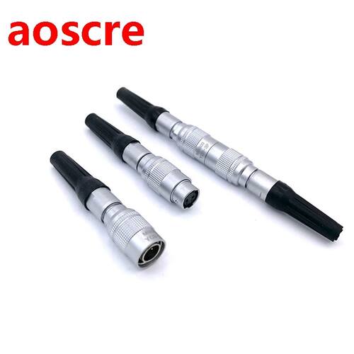 Docking sensor connector circul connector YC8 mini push pu