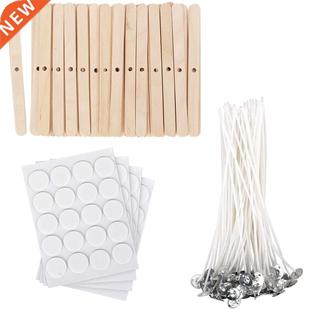 Candle Making Kit,Wooden Candle Wick Holders,Candle Wick Sti