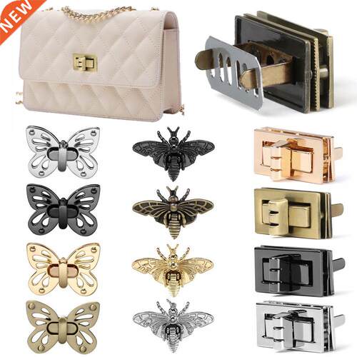 Fashion  Metal Turn Lock Women Bags Buckles Retro Bag Cla