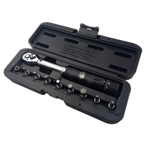 1/4 inch DR 2-14Nm bike torque wrench set Bicycle repair too