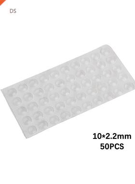 2/50Pcs 11*5MM/10*2.2MM Door Stopper Silicon Rubber Kitchen