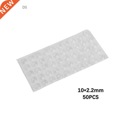 2/50Pcs 11*5MM/10*2.2MM Door Stopper Silicon Rubber Kitchen