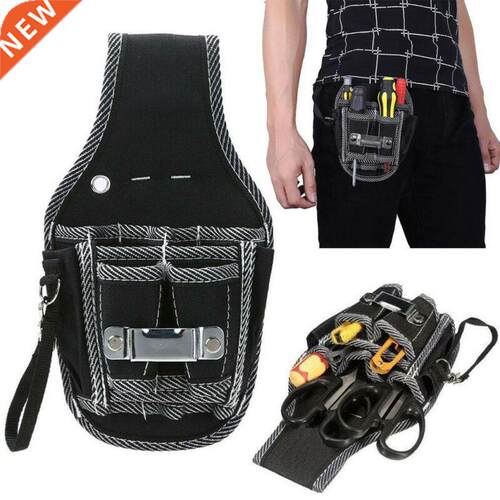 Hot Electrician Tool Bag Nylon Fabric Waist Pocket Pouch Bel