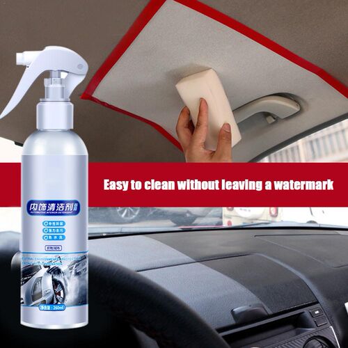 Car Interior Cleaning Agent Ceiling Cleaner Leather Flannel
