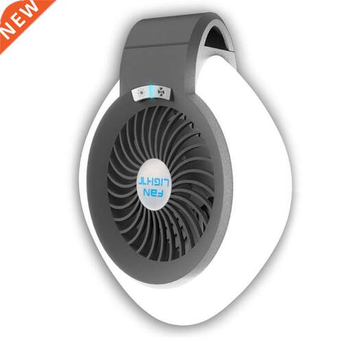 Camping Fan with LED Lantern for Tent- Rechargeable 18650mAh