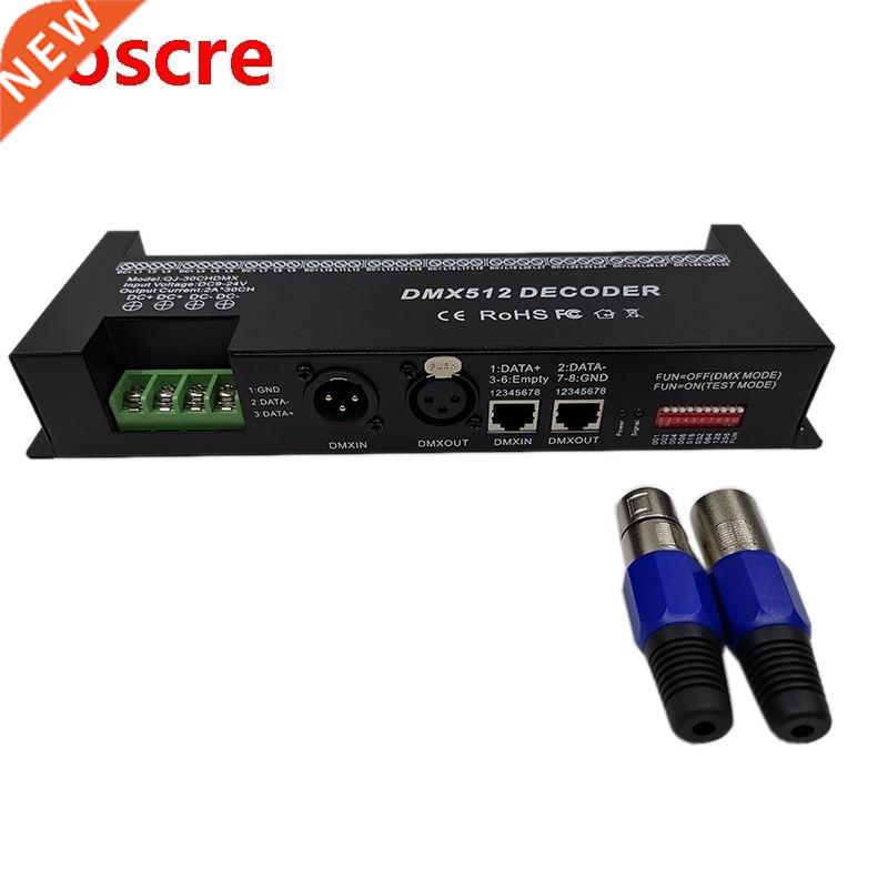 30 Channel RGB DMX512 Decoder LED Strip Controller 60A DMX D