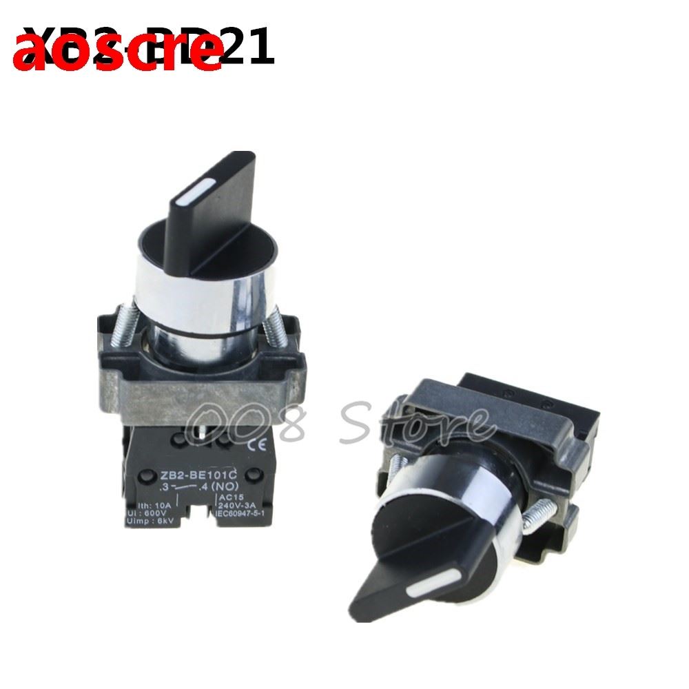 10pcs/Lot XB2 BD21 XB2-BD21 2 Position 1 NO Maintained Selec