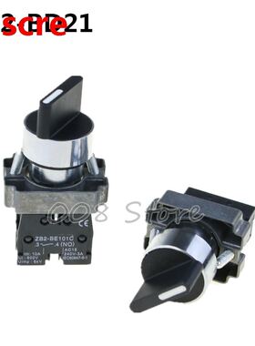 10pcs/Lot XB2 BD21 XB2-BD21 2 Position 1 NO Maintained Selec