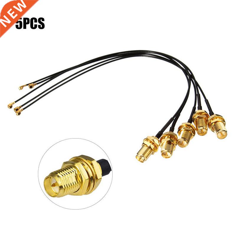 5pcs/lot Cable 12cm IPX to SMA Female UFL SMA Connector Coax
