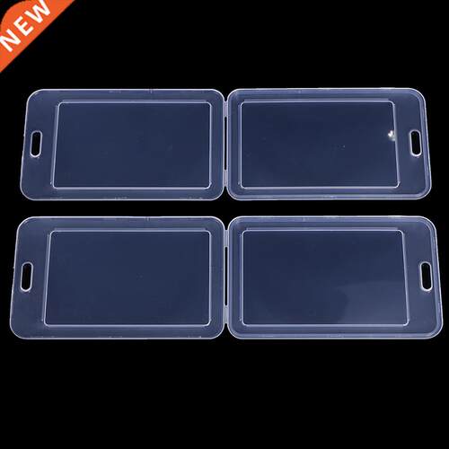 Simple Transparent Plastic Name Card Cover Bank Card Holder