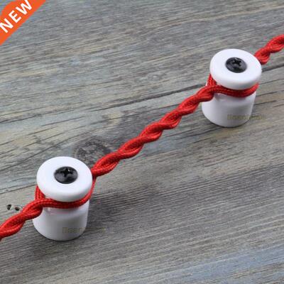 5 Pieces 10 Pieces Ceramic Wall Insulator for Wiring Porcela