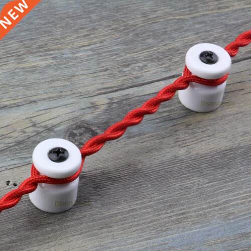 5 Pieces 10 Pieces Ceramic Wall Insulator for Wiring Porcela
