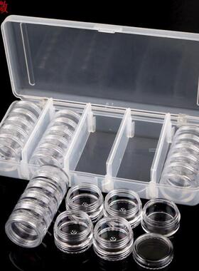 25grid nail storage box Nail Art Organizer bottles Rhineston