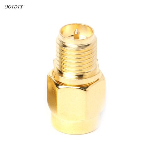 SMA Male Plug to RP- SMA Male Adapter Coaxial Connector St