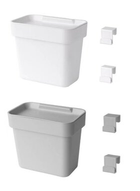 Kitchen Trash Can Waste Bin Hanging Rubbish Garbage Containe