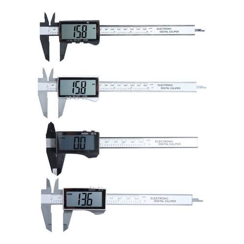 Full Screen Plastic Electronic Digital Caliper Small Househo