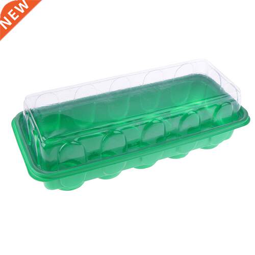 10 Holes Flower Pot Seeds Seedling Tray Sprout Plate Nursery