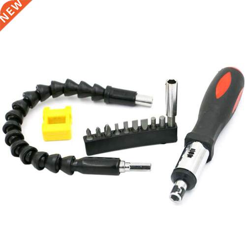 Two-way Ratchet Screwdrver Set Hand Tools Kt wth Flexble