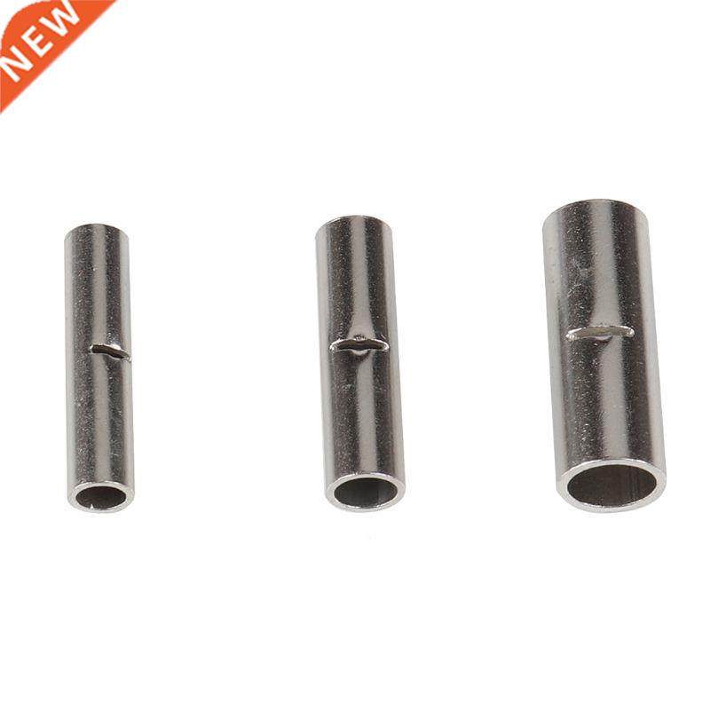 200Pcs 18-22 14-16 10-12 AWG Gauge Non-Insulated Butt Connec