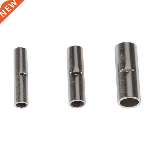 200Pcs 18-22 14-16 10-12 AWG Gauge Non-Insulated Butt Connec