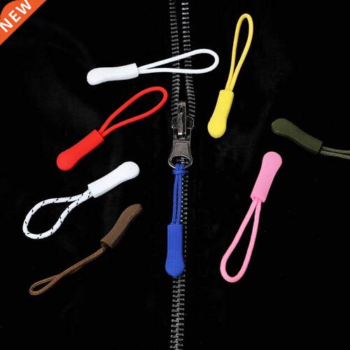 10/20pcs Zipper Pull Puller End Fit Rope Tag Replacement Cli