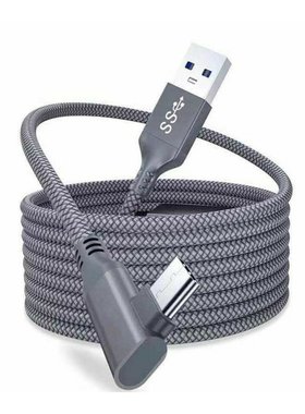 Link Cable 5M Usb 3.0 Quick Charge Cables For Quest2 Virtual