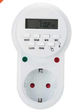 16A Timer Outlet Smart Digital Progrmale Timer Socket Cyc