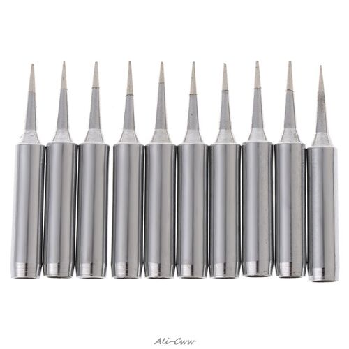 10x 900M-T-1C Copper Replacement Bevel Style Soldering Iron