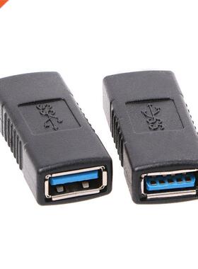 2Pcs Usb 3.0 Type A Female To Female Adapter Coupler Gender