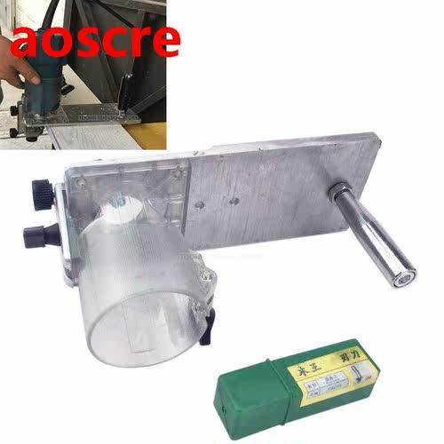 For Aluminum Router Table Insert Plate Wood Router Trimmer f
