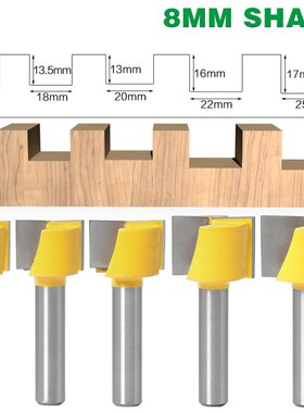 1/5PC 8mm Shank Cleaning bottom Engraving Bit solid carbide