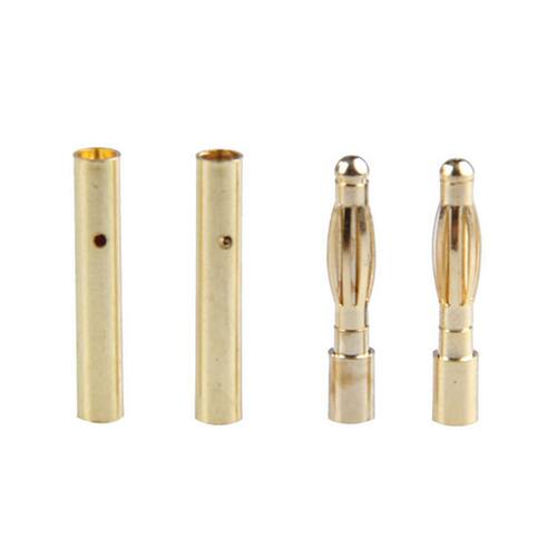 10 pair Copper Brushless Motor Banana Plug 2mm Gold Bullet C