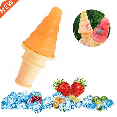 4 Cavities Ice Cream Mold Popsicle Makers Dessert Form Stick