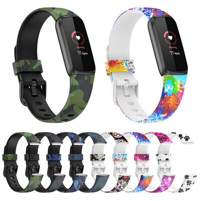 Camouflage Starry Sky Printed Water-turning Pattern Strap Wa